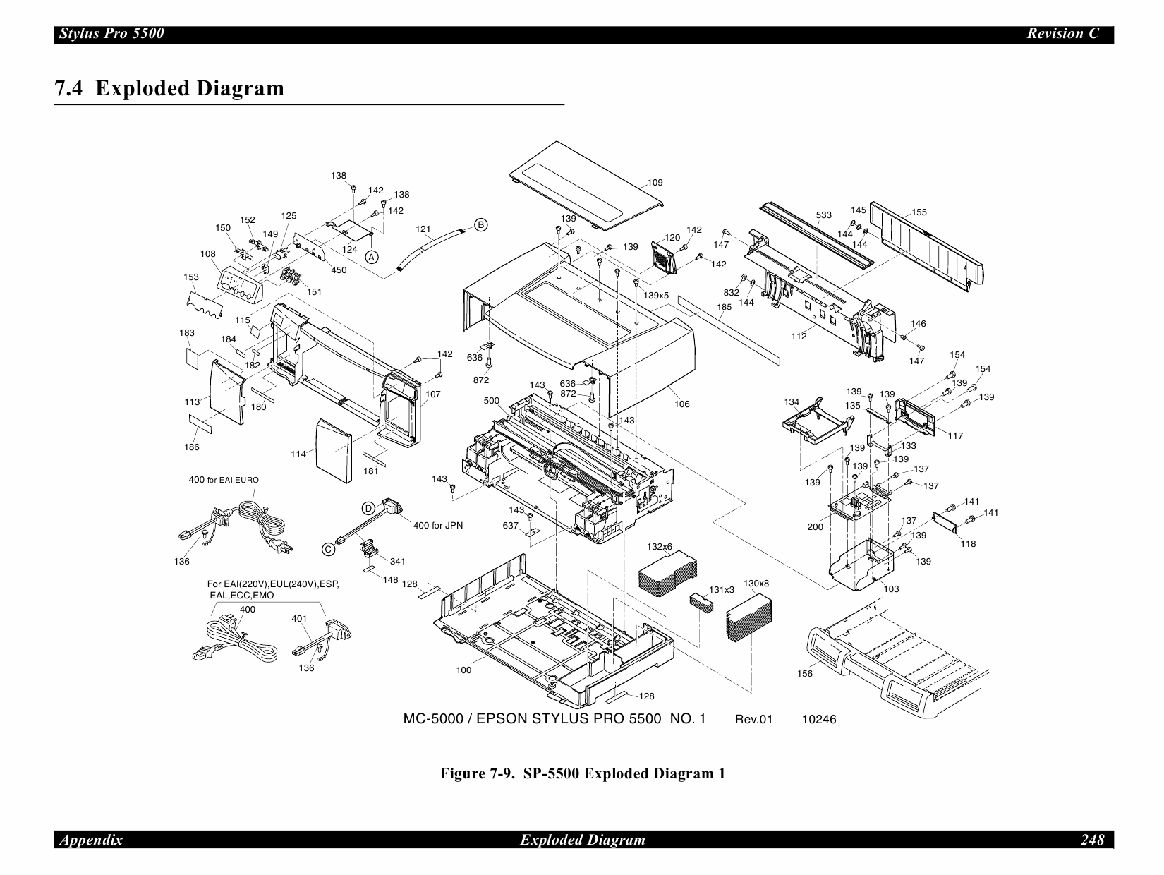 EPSON StylusPro 5500 Parts Manual-5